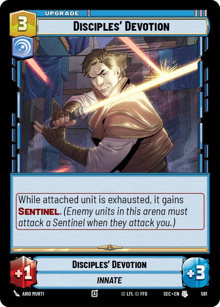 Disciples' Devotion (Foil) (581) [Secrets of Power]