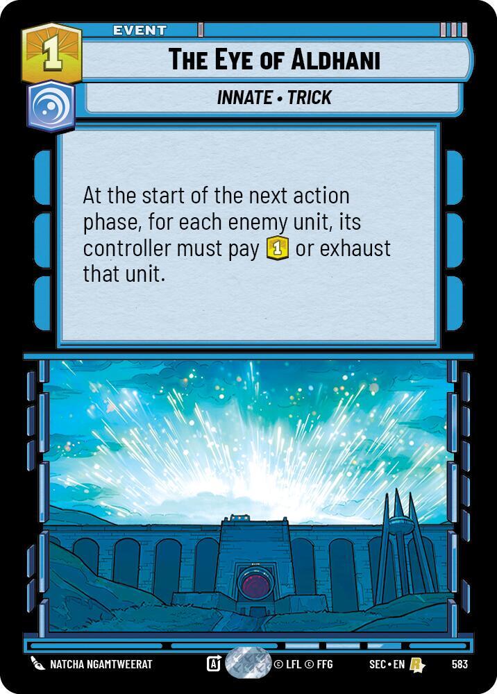 The Eye of Aldhani (Foil) (583) [Secrets of Power]