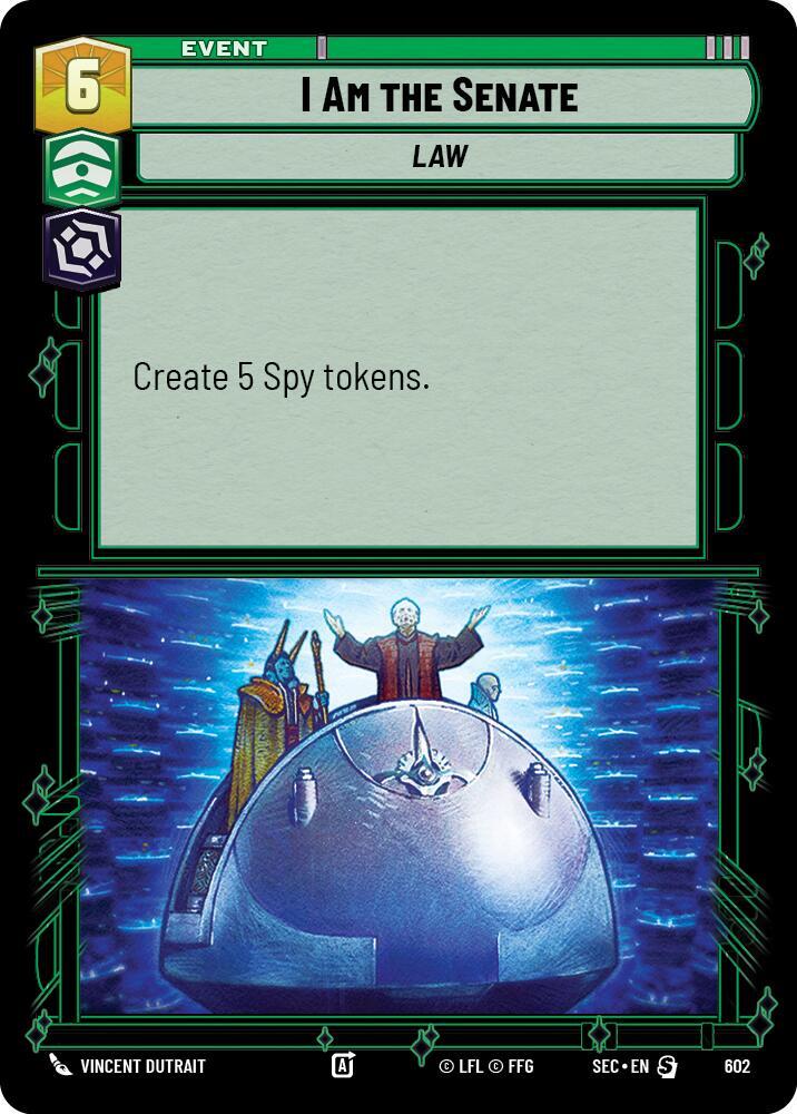 I Am the Senate (Foil) (602) [Secrets of Power]