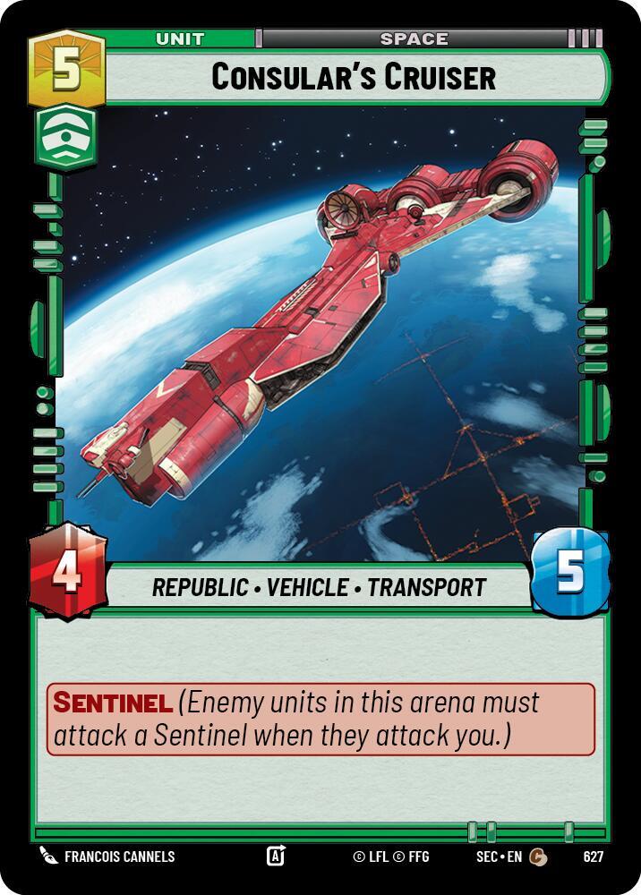 Consular's Cruiser (Foil) (627) [Secrets of Power]