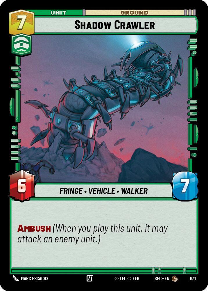 Shadow Crawler (Foil) (631) [Secrets of Power]