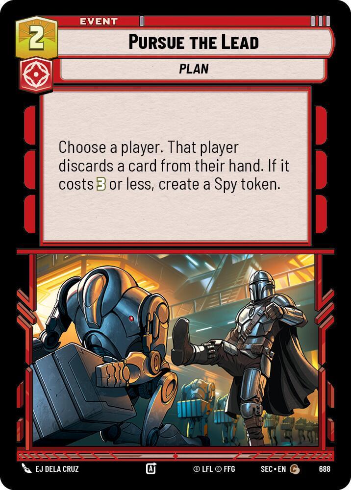Pursue the Lead (Foil) (688) [Secrets of Power]
