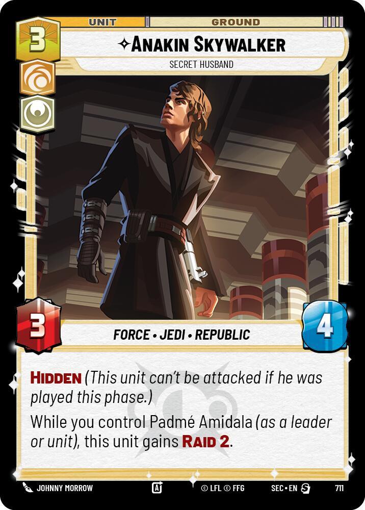 Anakin Skywalker - Secret Husband (Foil) (711) [Secrets of Power]