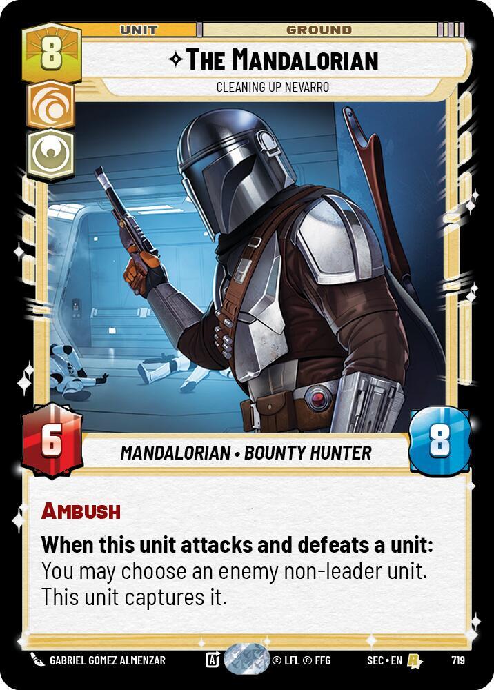 The Mandalorian - Cleaning up Nevarro (Foil) (719) [Secrets of Power]
