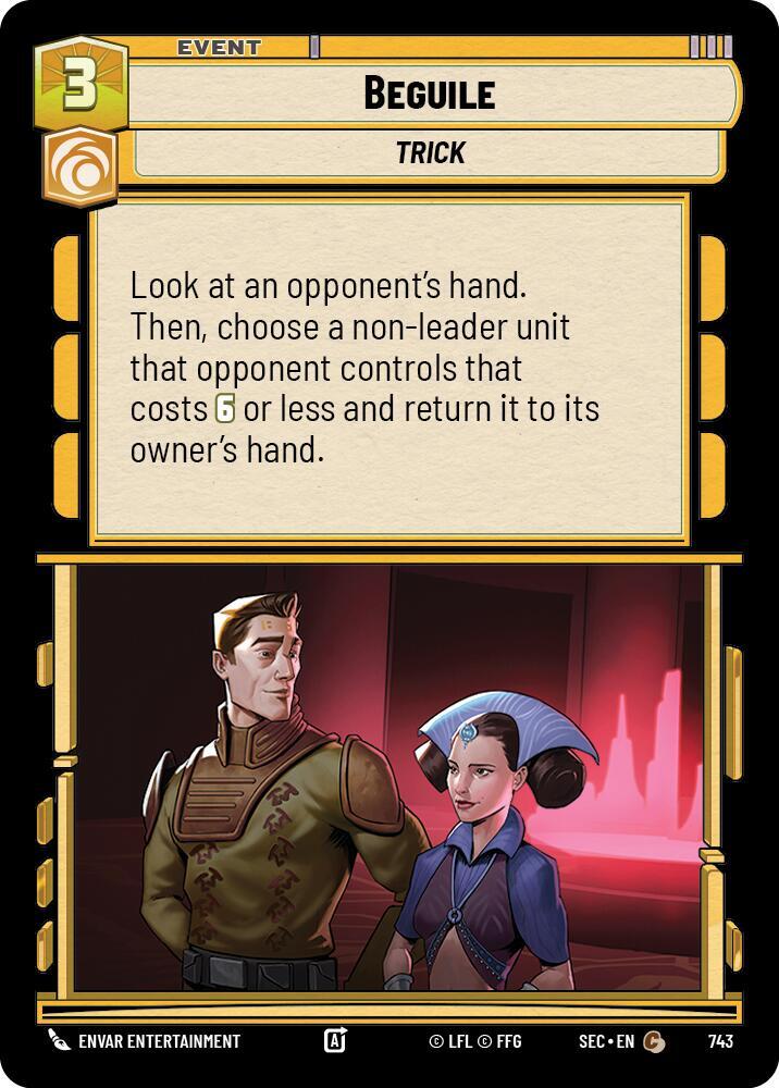 Beguile (Foil) (743) [Secrets of Power]
