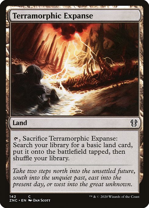 Terramorphic Expanse (142) [Zendikar Rising Commander]