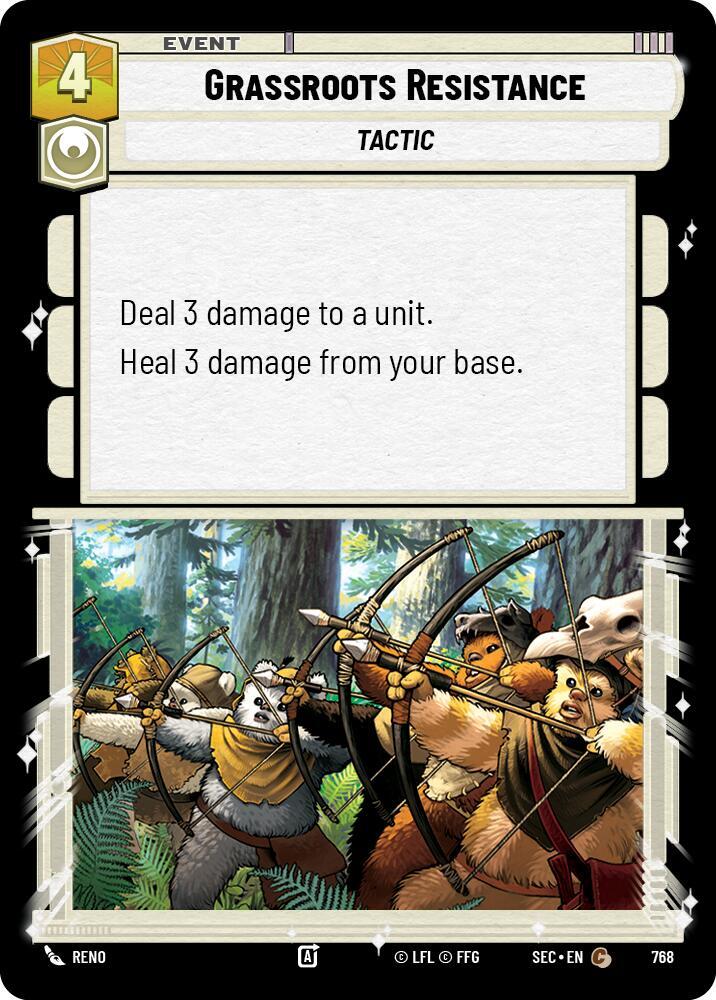 Grassroots Resistance (Foil) (768) [Secrets of Power]
