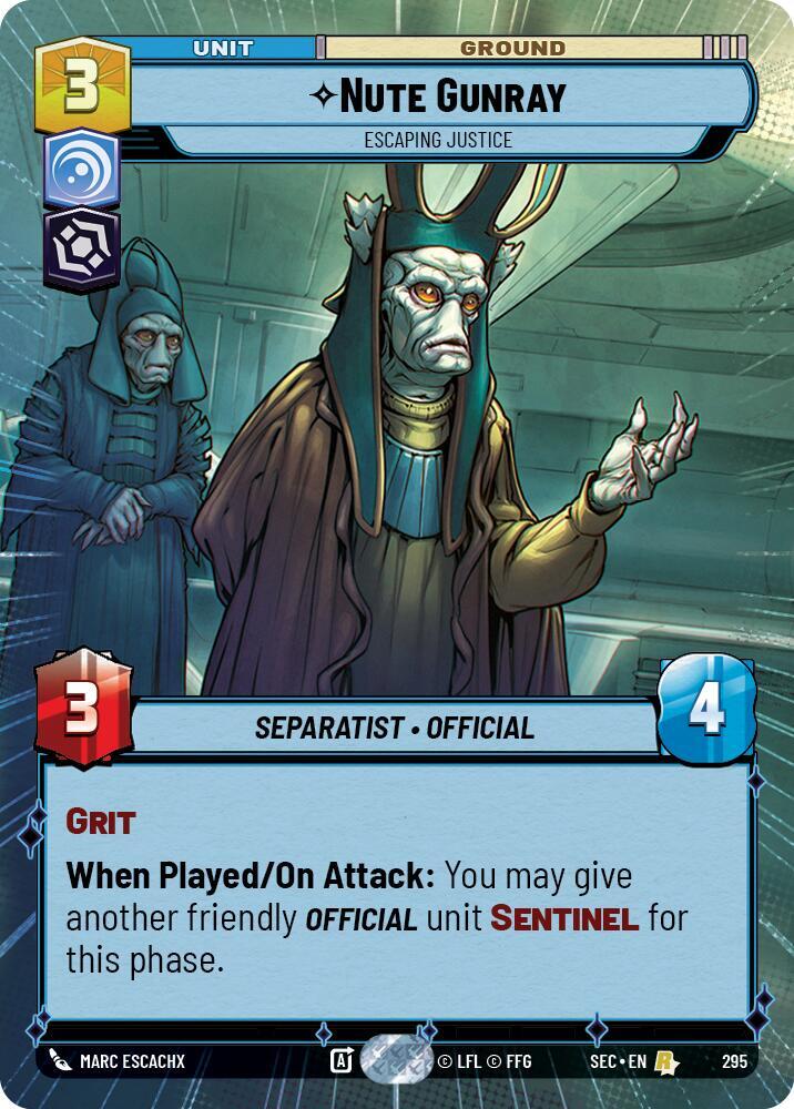 Nute Gunray - Escaping Justice (Hyperspace) (295) [Secrets of Power]