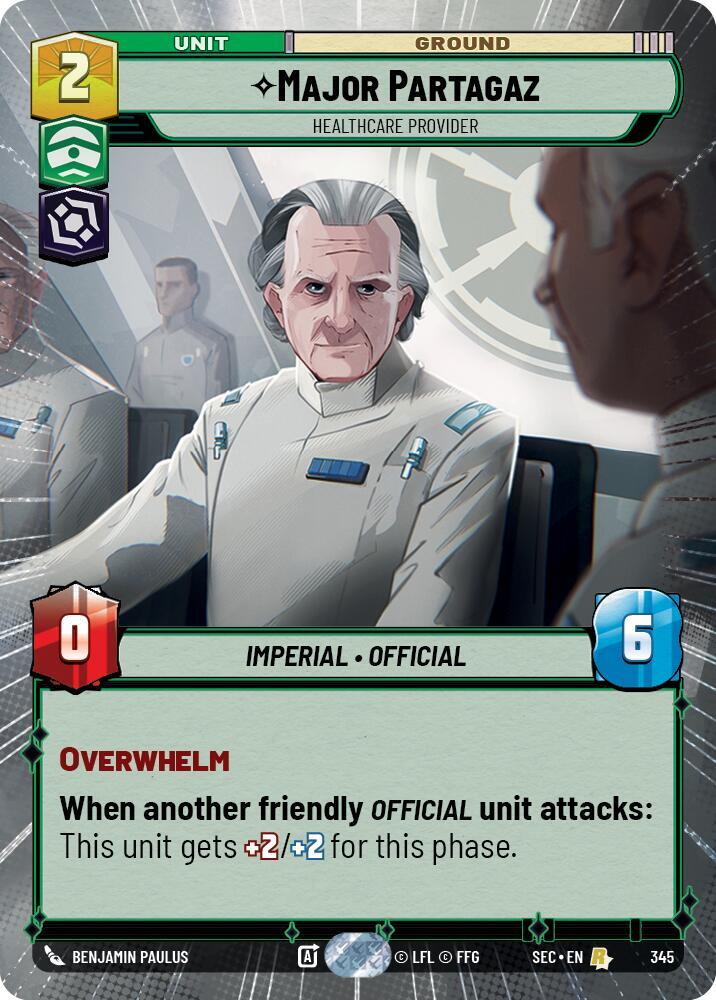 Major Partagaz - Healthcare Provider (Hyperspace) (345) [Secrets of Power]