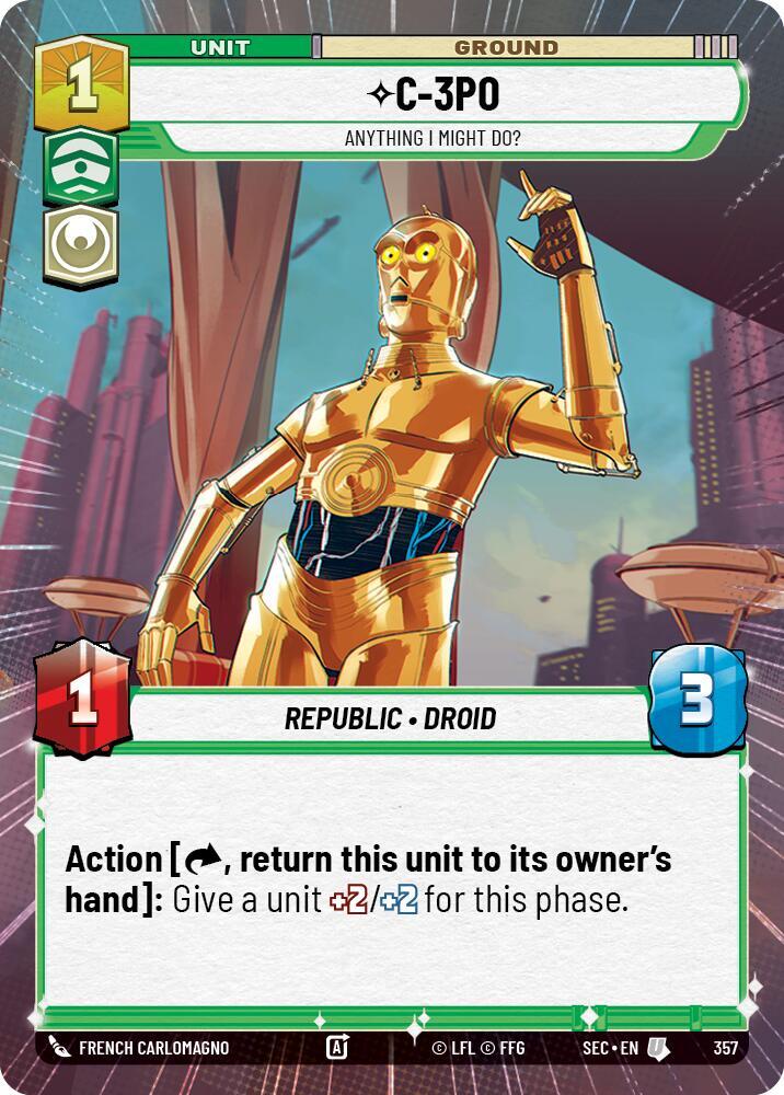 C-3PO - Anything I Might Do? (Hyperspace) (357) [Secrets of Power]
