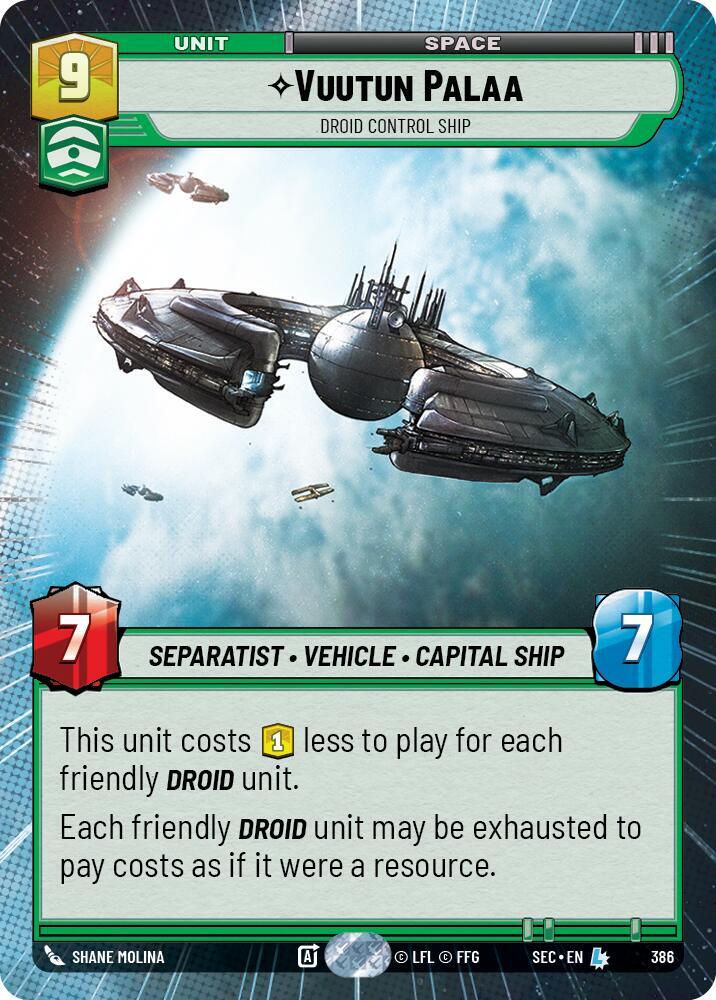 Vuutun Palaa - Droid Control Ship (Hyperspace) (386) [Secrets of Power]