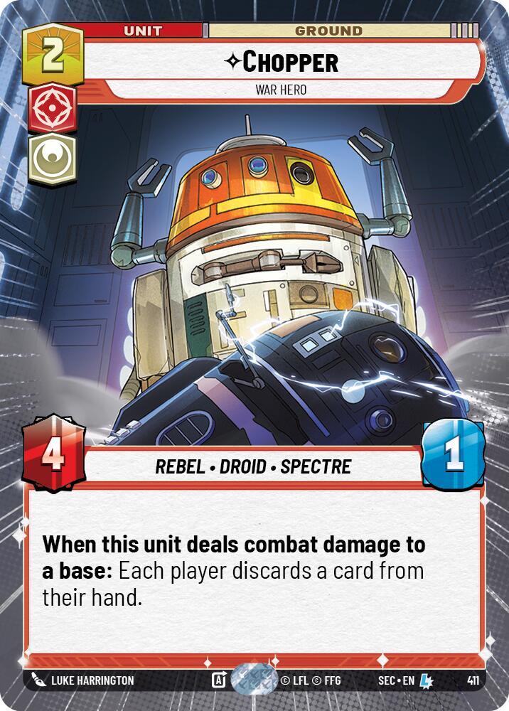 Chopper - War Hero (Hyperspace) (411) [Secrets of Power]