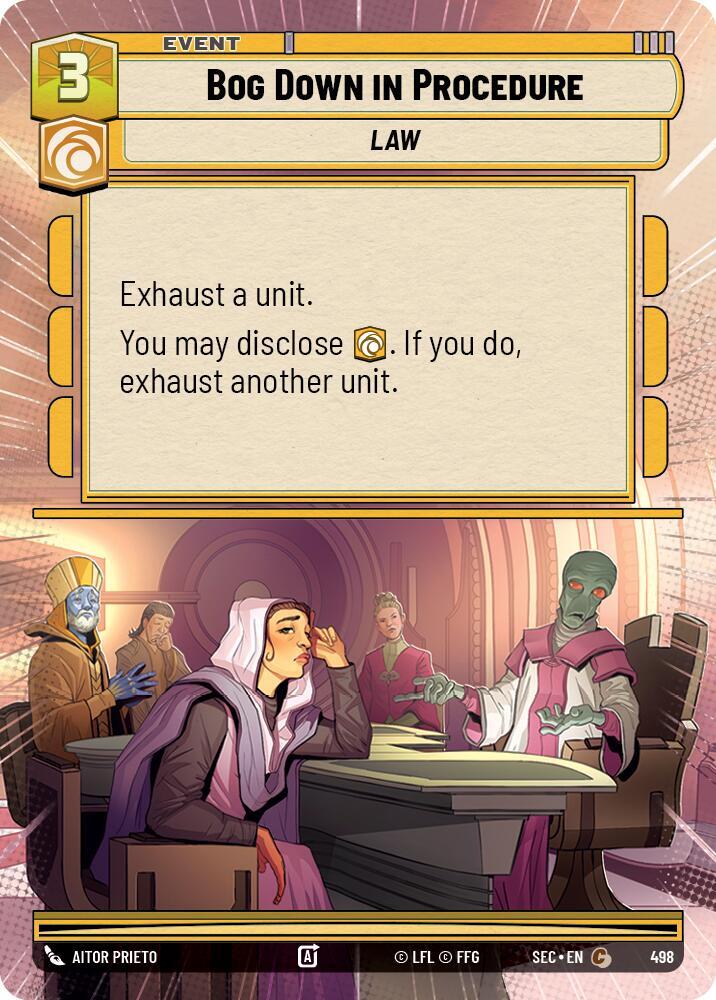 Bog Down in Procedure (Hyperspace) (498) [Secrets of Power]