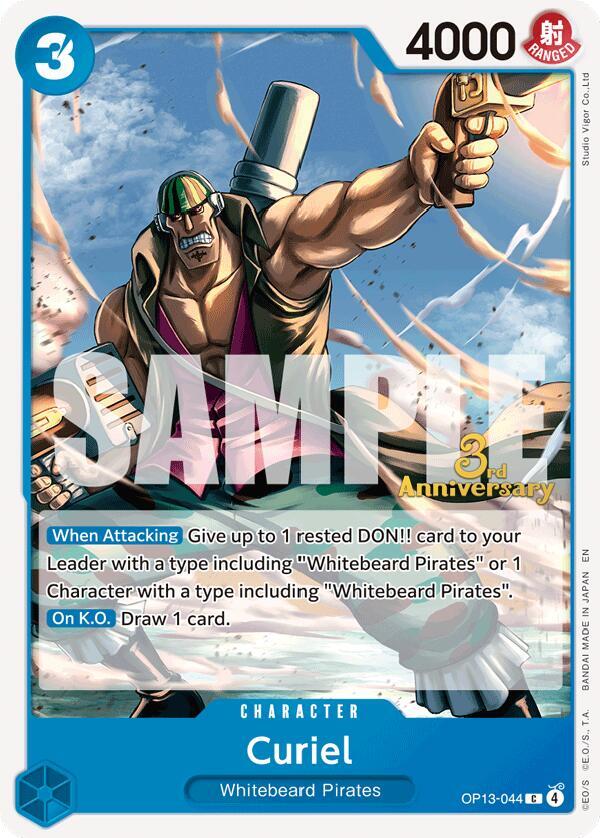 Curiel (OP13-044) [Carrying On His Will: 3rd Anniversary Tournament Cards]