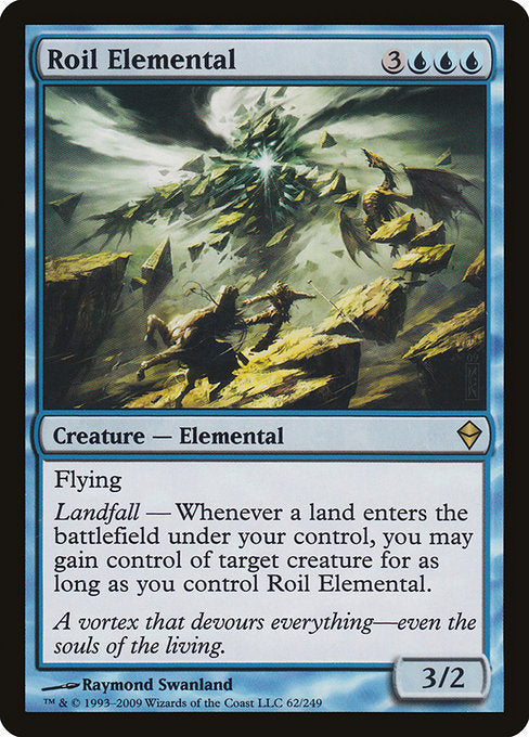 Roil Elemental (62) [Zendikar]