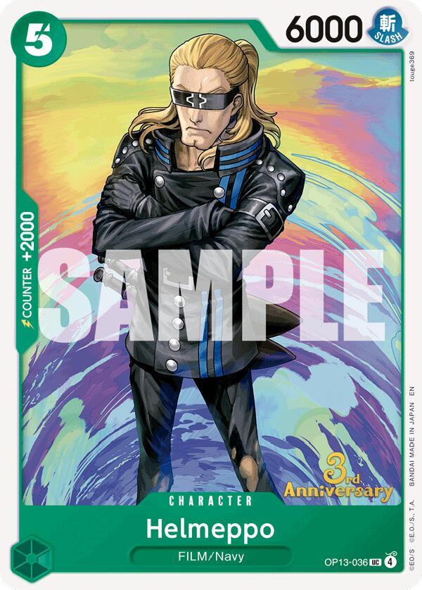 Helmeppo (OP13-036) [Carrying On His Will: 3rd Anniversary Tournament Cards]