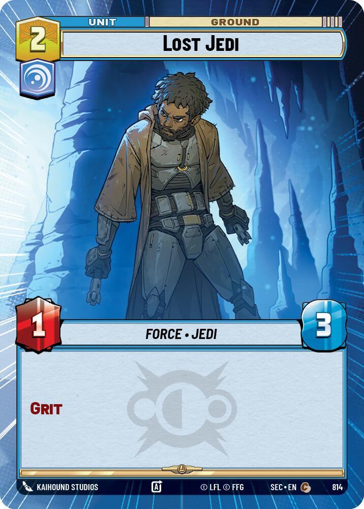 Lost Jedi (Hyperspace Foil) (814) [Secrets of Power]