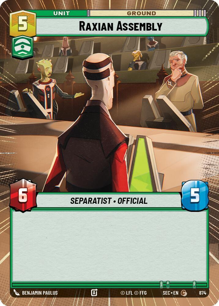Raxian Assembly (Hyperspace Foil) (874) [Secrets of Power]
