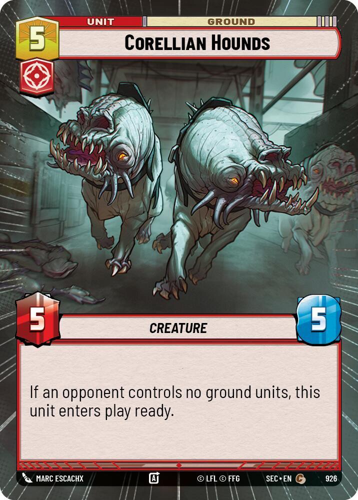Corellian Hounds (Hyperspace Foil) (926) [Secrets of Power]