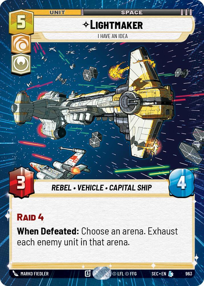 Lightmaker - I Have An Idea (Hyperspace Foil) (963) [Secrets of Power]
