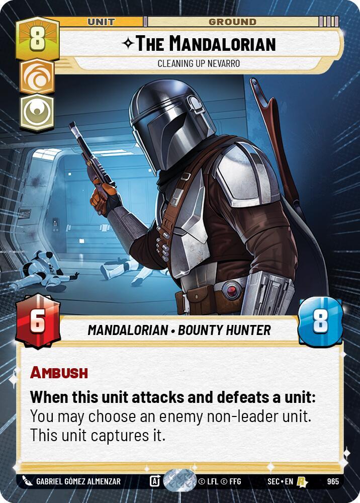 The Mandalorian - Cleaning up Nevarro (Hyperspace Foil) (965) [Secrets of Power]
