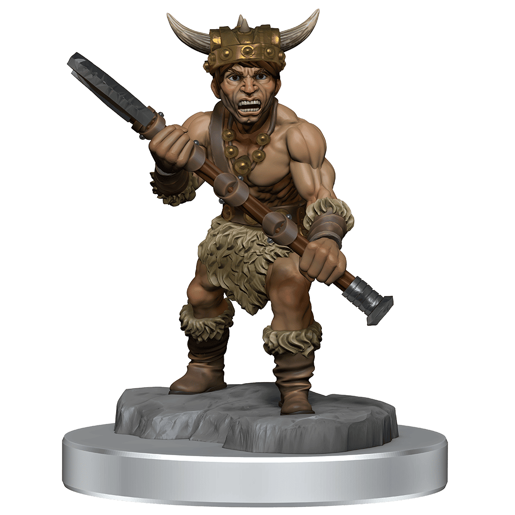 D&amp;D Nolzur's Marvelous Miniatures: Halfling Barbarians image 0
