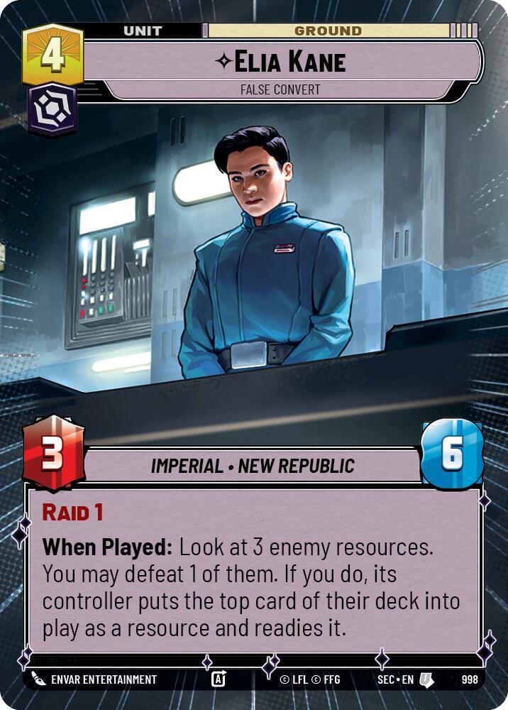Elia Kane - False Convert (Hyperspace Foil) (998) [Secrets of Power]