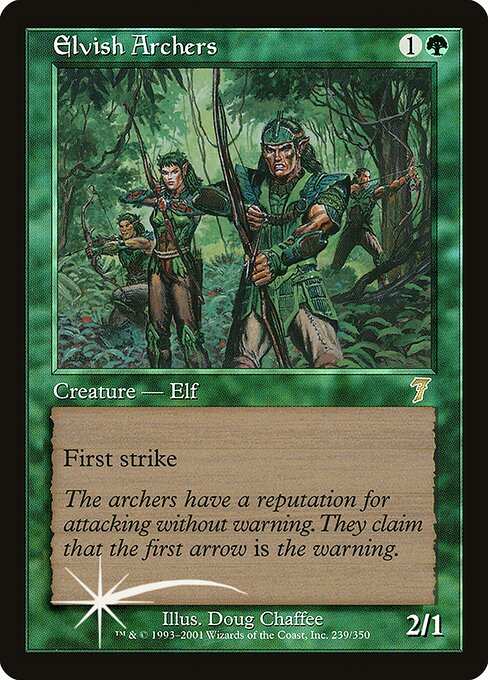 Elvish Archers (239★) [Seventh Edition]