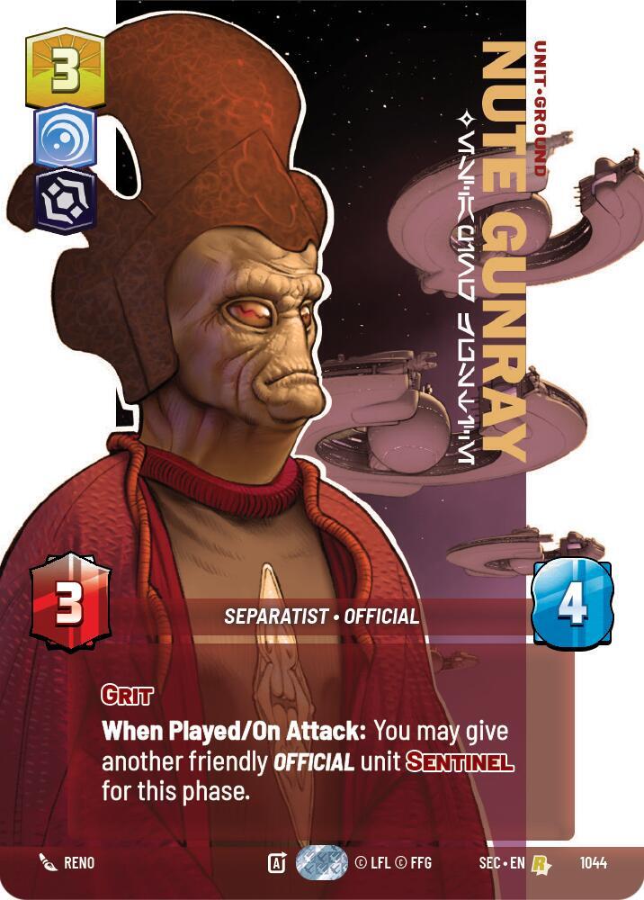 Nute Gunray - Escaping Justice (Prestige) (1044) [Secrets of Power]