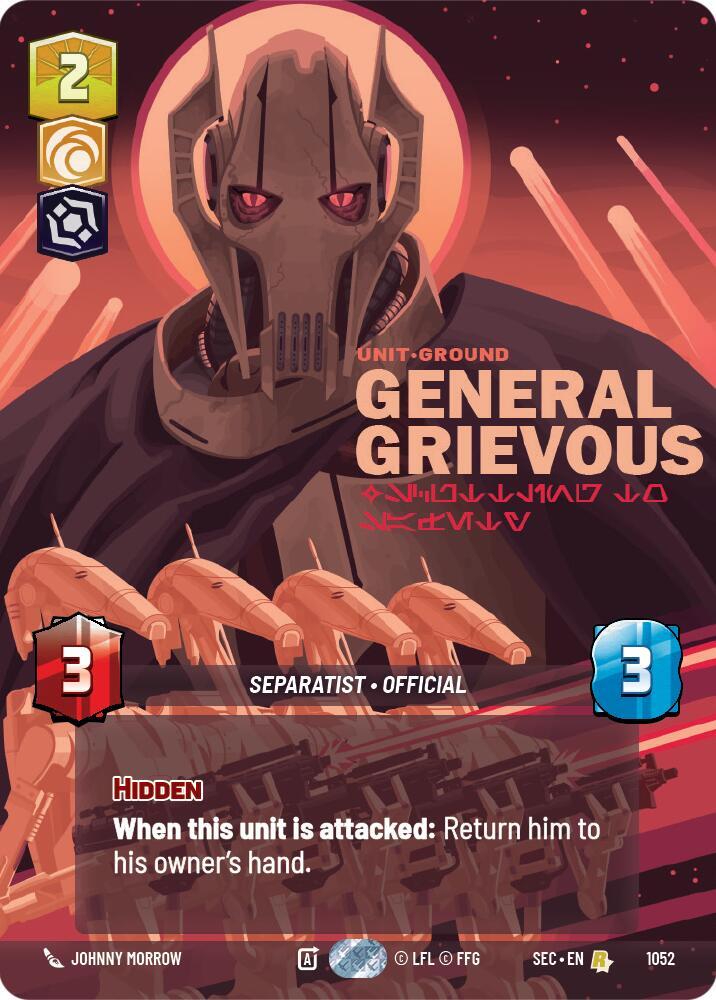 General Grievous - Scuttling to Safety (Prestige) (1052) [Secrets of Power]