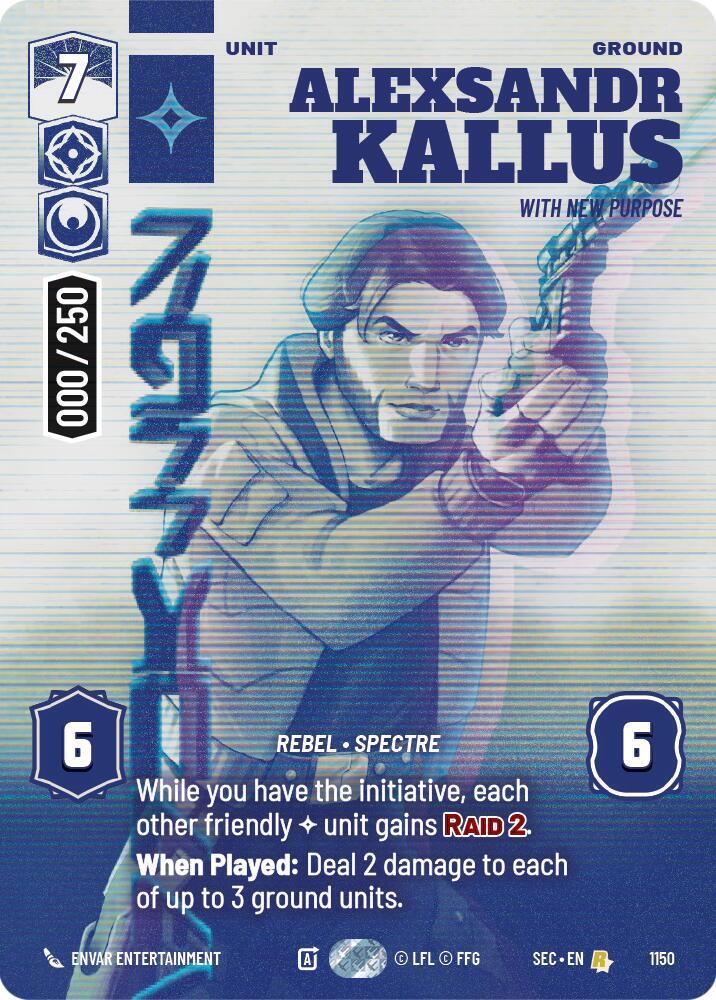 Alexsandr Kallus - With New Purpose (Serialized) (1150) [Secrets of Power]