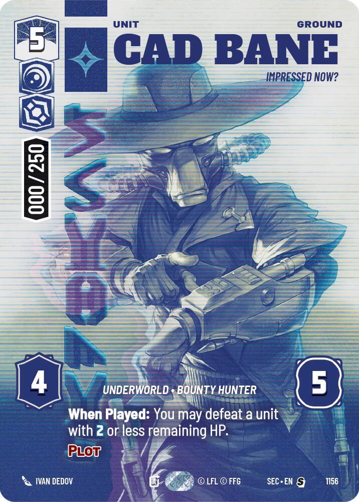 Cad Bane - Impressed Now? (Serialized) (1156) [Secrets of Power]