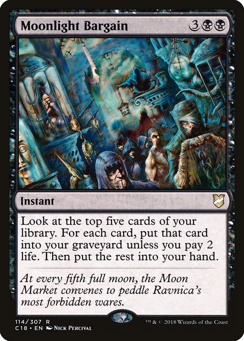Moonlight Bargain (114) [Commander 2018]