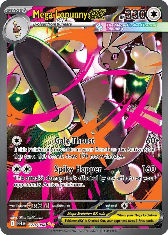 Mega Lopunny ex - 128/094 [ME02: Phantasmal Flames]
