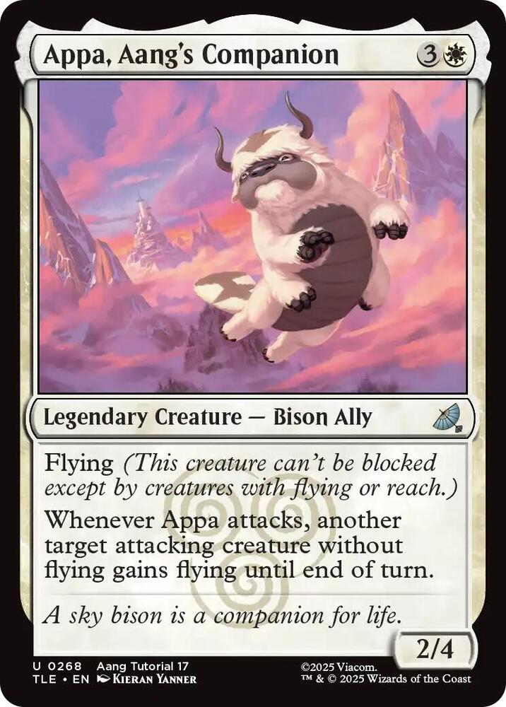 Appa, Aang's Companion (0268) [Avatar: The Last Airbender: Eternal-Legal]