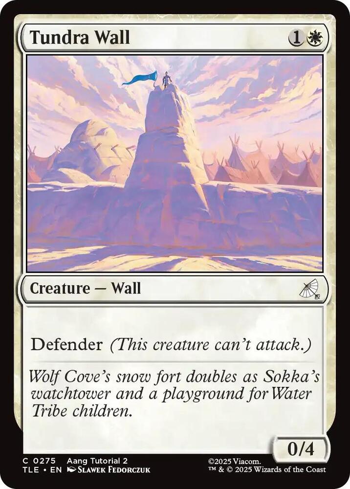 Tundra Wall (0275) [Avatar: The Last Airbender: Eternal-Legal]