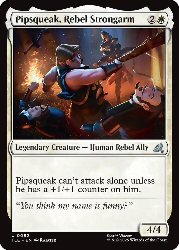 Pipsqueak, Rebel Strongarm (82) [Avatar: The Last Airbender: Eternal-Legal]