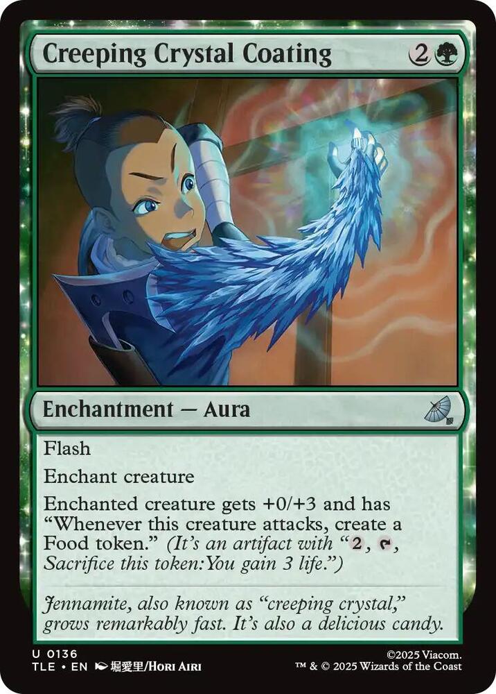 Creeping Crystal Coating (136) [Avatar: The Last Airbender: Eternal-Legal]