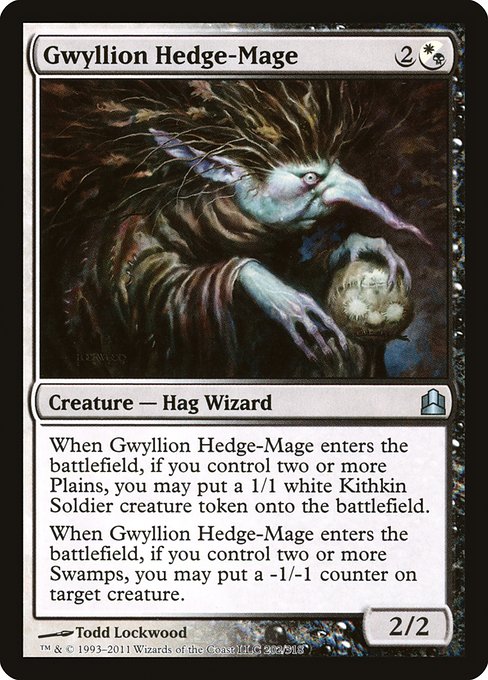 Gwyllion Hedge-Mage (202) [Commander 2011]