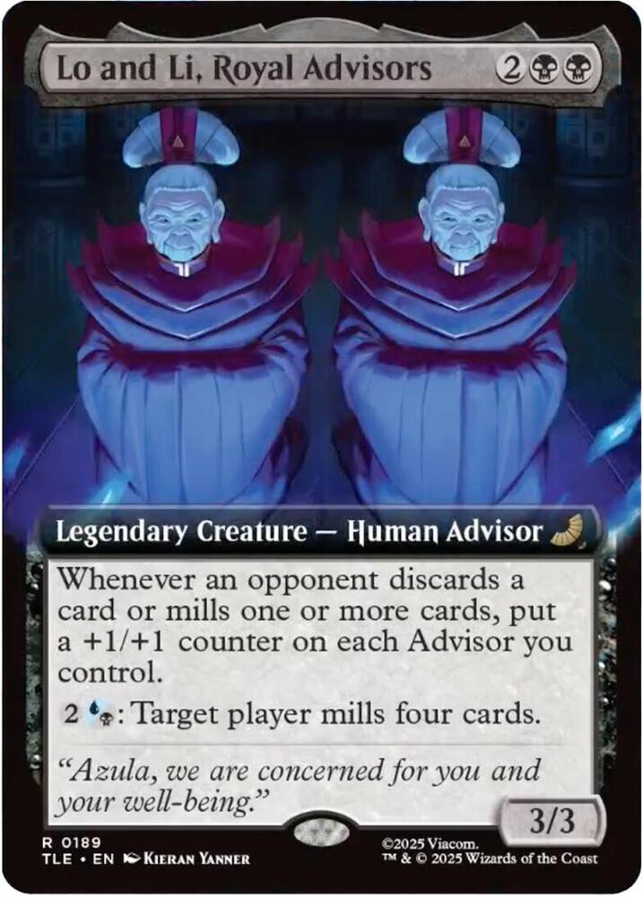 Lo and Li, Royal Advisors (Extended Art) (189) [Avatar: The Last Airbender: Eternal-Legal]