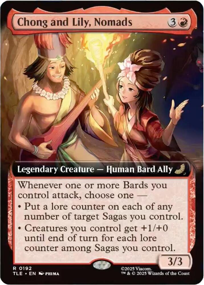 Chong and Lily, Nomads (Extended Art) (192) [Avatar: The Last Airbender: Eternal-Legal]