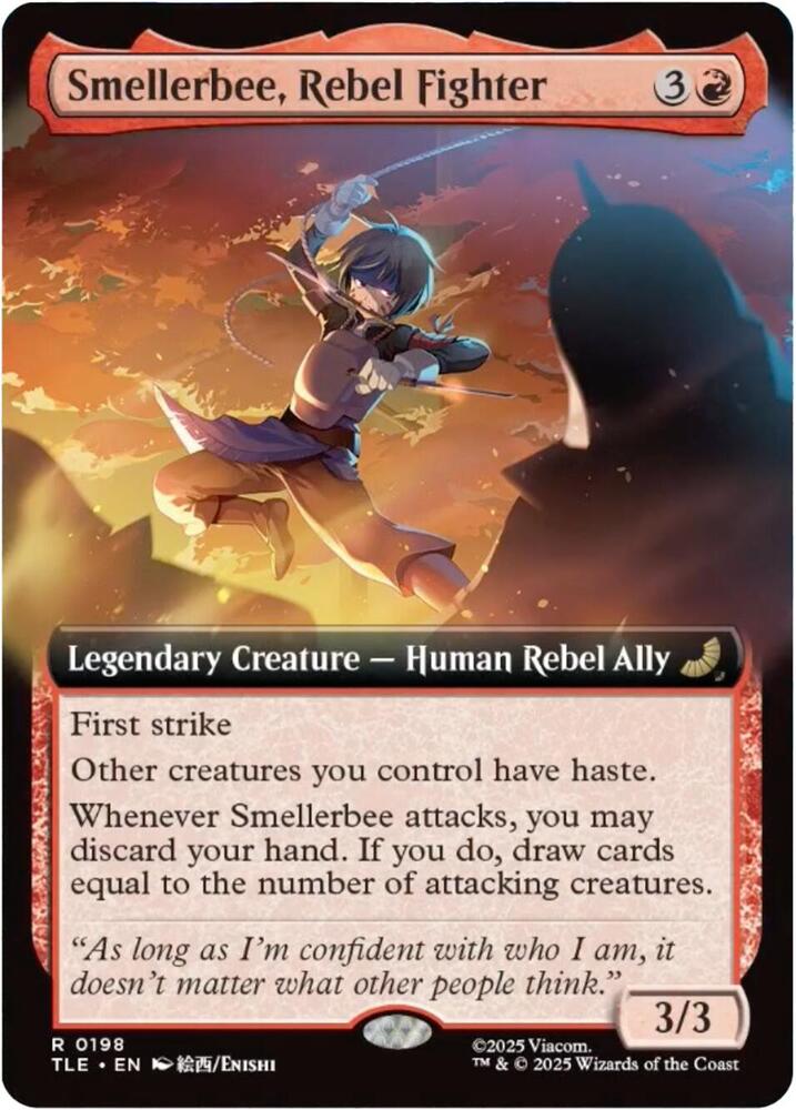 Smellerbee, Rebel Fighter (Extended Art) (198) [Avatar: The Last Airbender: Eternal-Legal]