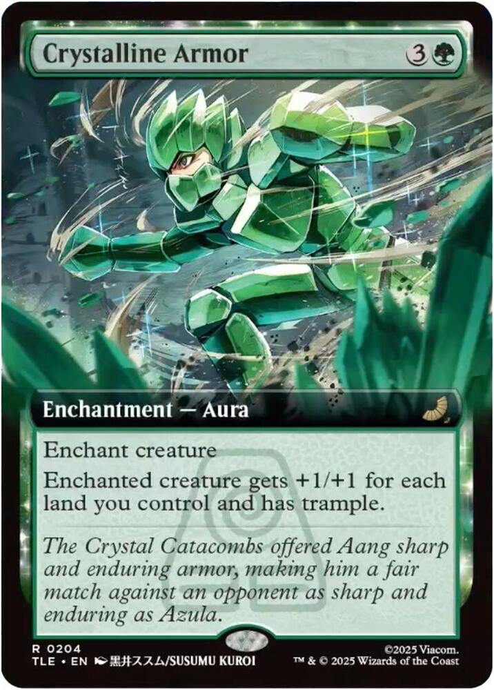 Crystalline Armor (Extended Art) (204) [Avatar: The Last Airbender: Eternal-Legal]