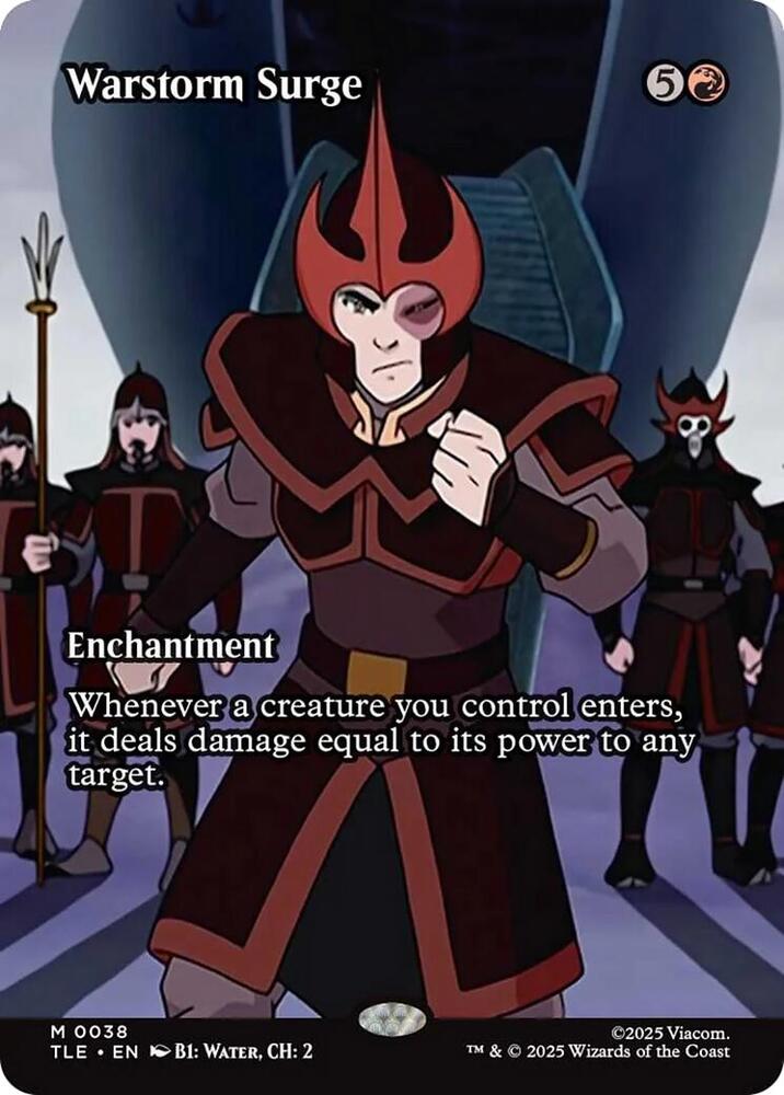 Warstorm Surge (Borderless) (38) [Avatar: The Last Airbender: Eternal-Legal]