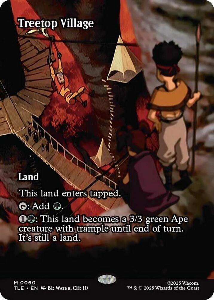 Treetop Village (Borderless) (60) [Avatar: The Last Airbender: Eternal-Legal]