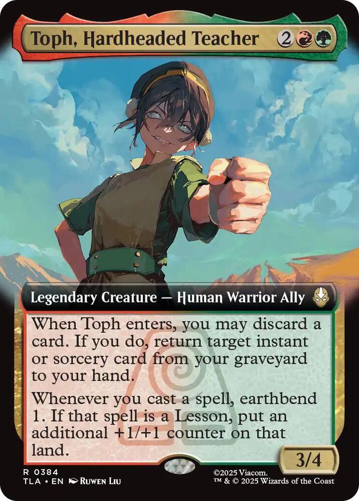 Toph, Hardheaded Teacher (Extended Art) (384) [Avatar: The Last Airbender]