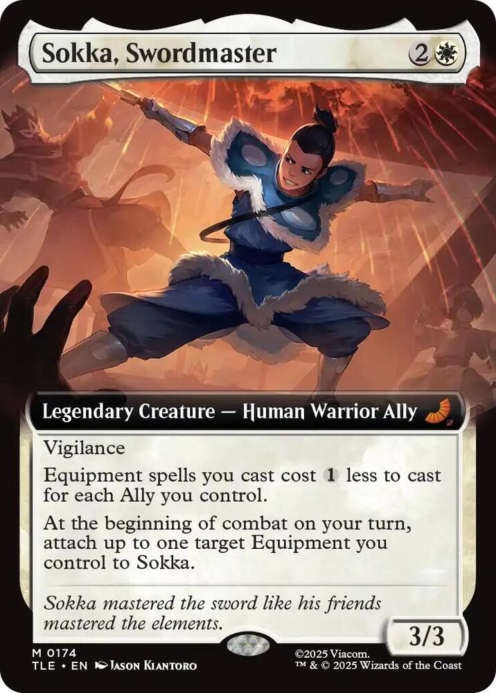 Sokka, Swordmaster (Extended Art) (174) [Avatar: The Last Airbender: Eternal-Legal]