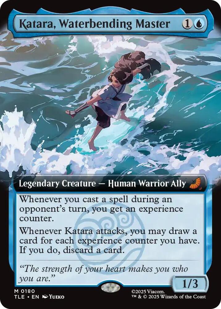 Katara, Waterbending Master (Extended Art) (180) [Avatar: The Last Airbender: Eternal-Legal]