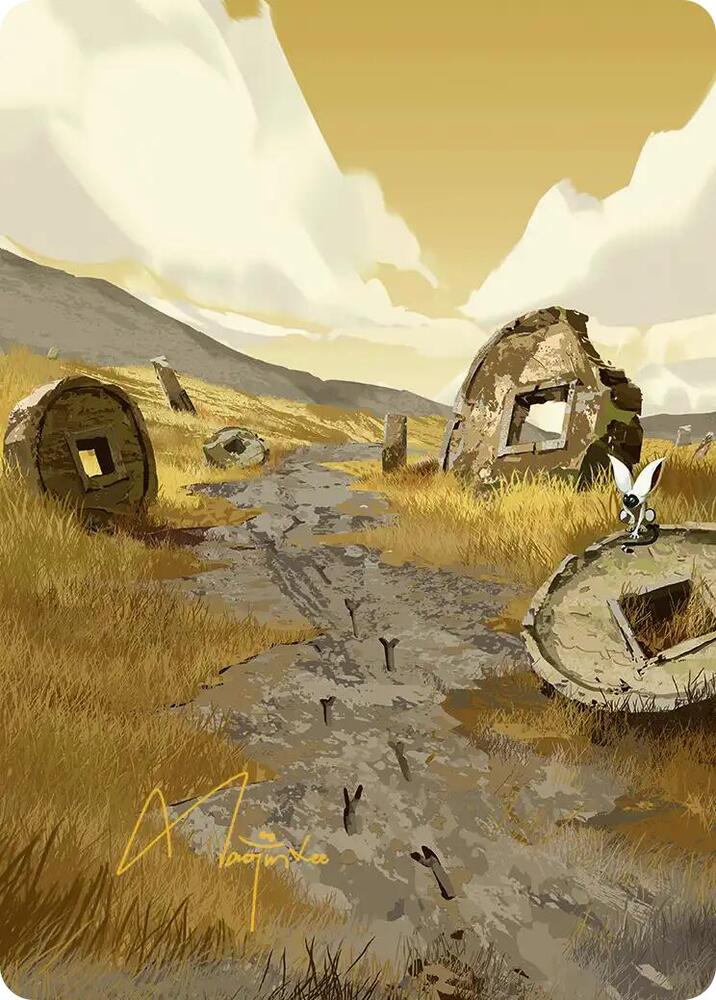 Plains Art Card (Gold-Stamped Signature) (50) [Avatar: The Last Airbender Art Series]