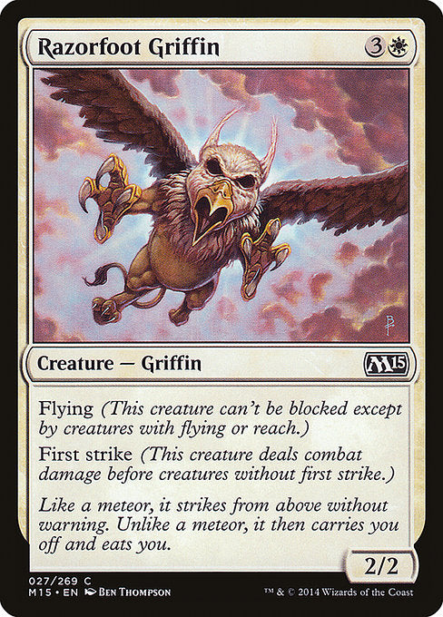 Razorfoot Griffin (27) [Magic 2015]